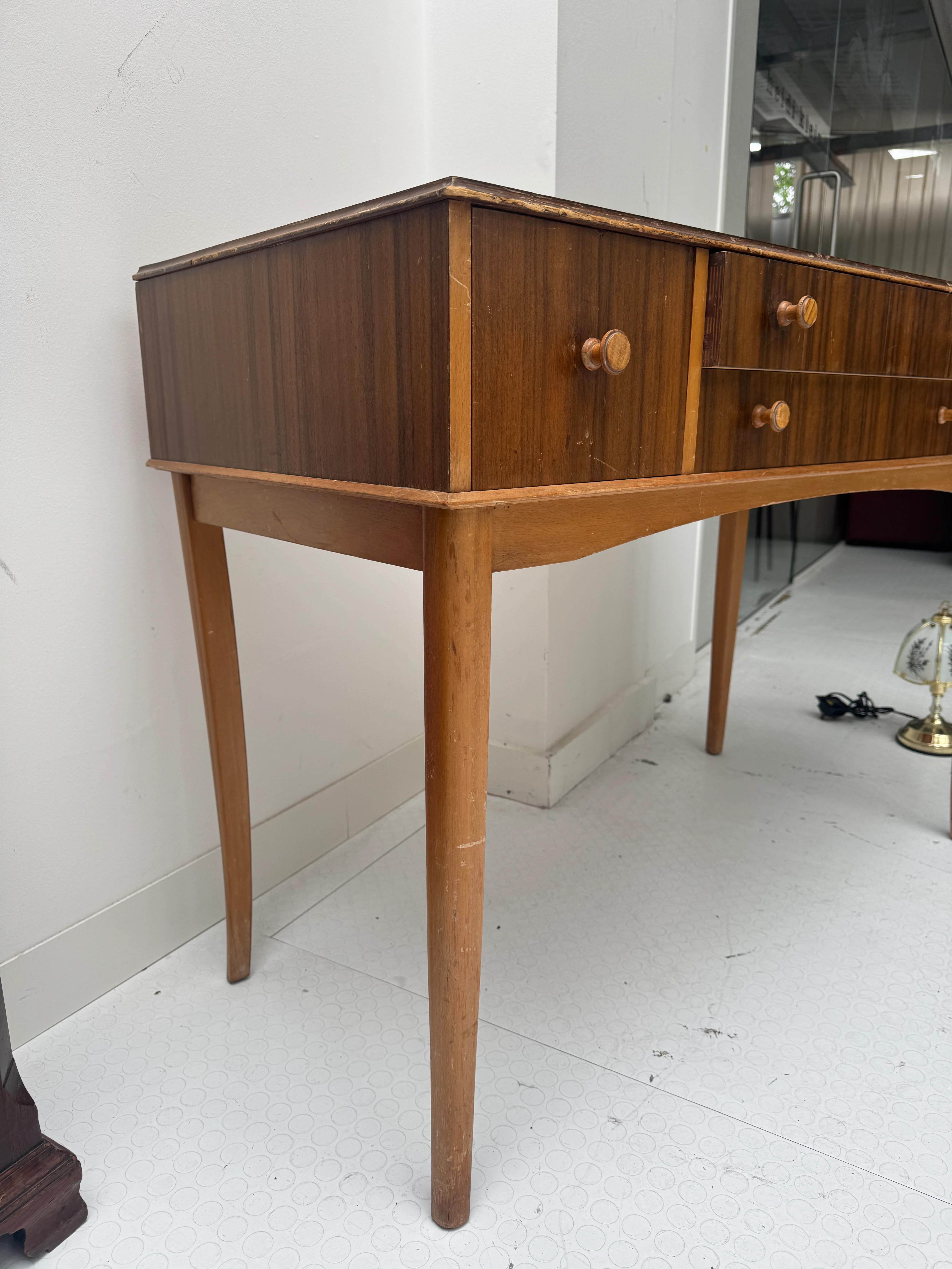 Heal's Vintage Dressing Table / Console Table - 1950s - Image 5