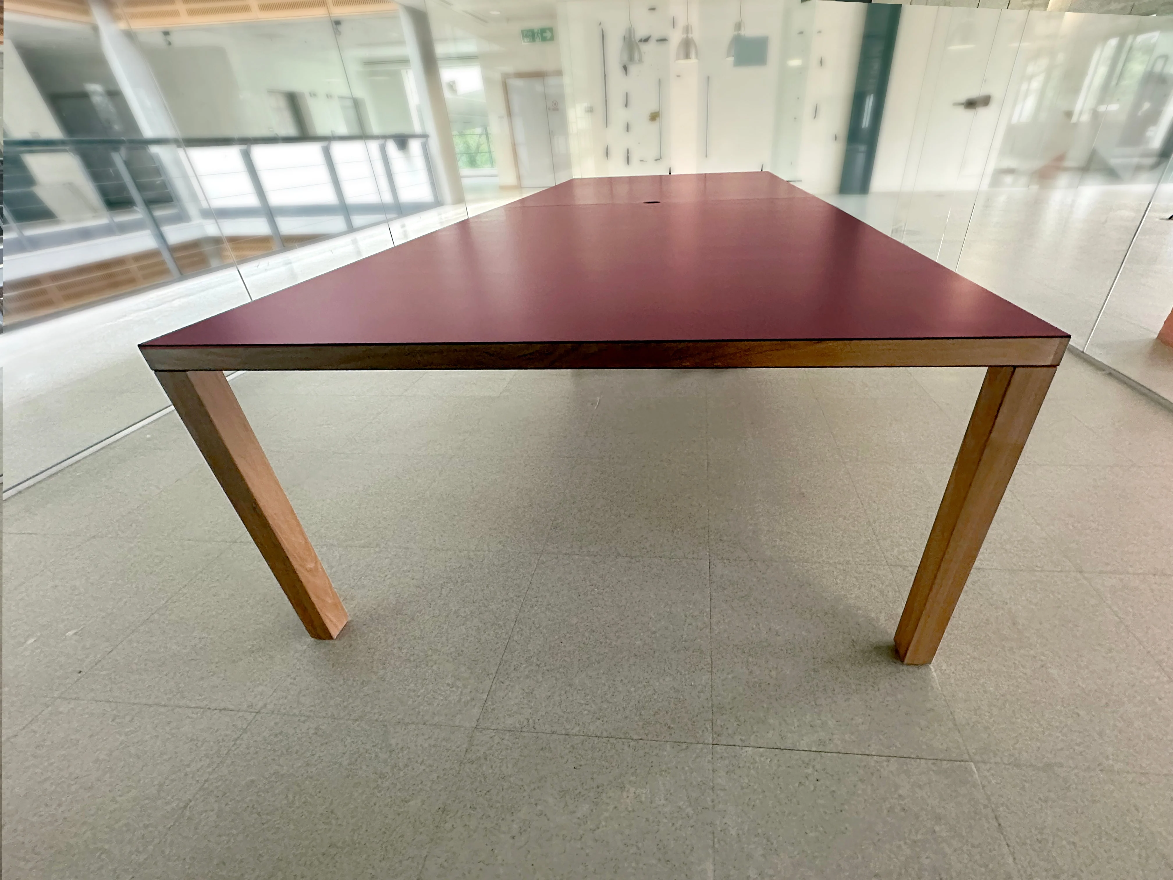 James Burleigh bespoke boardroom / meeting table - Image 5